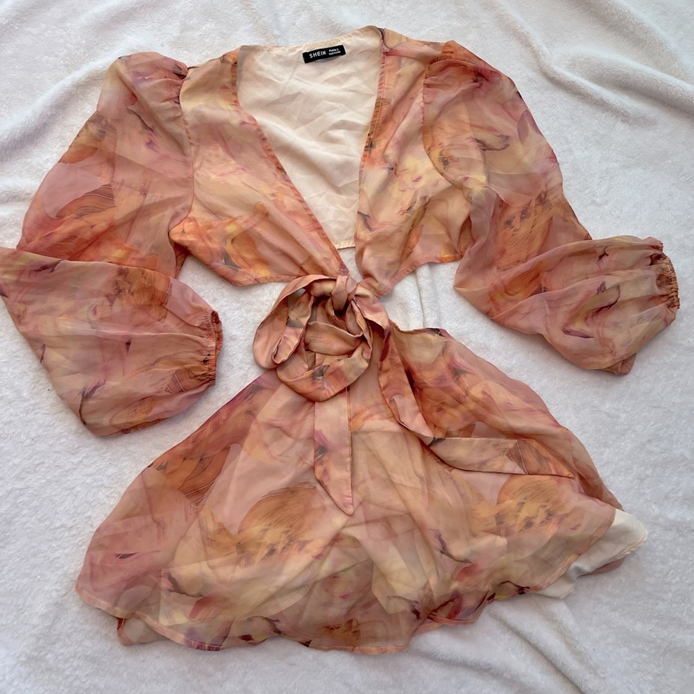 Shein petite mini dress